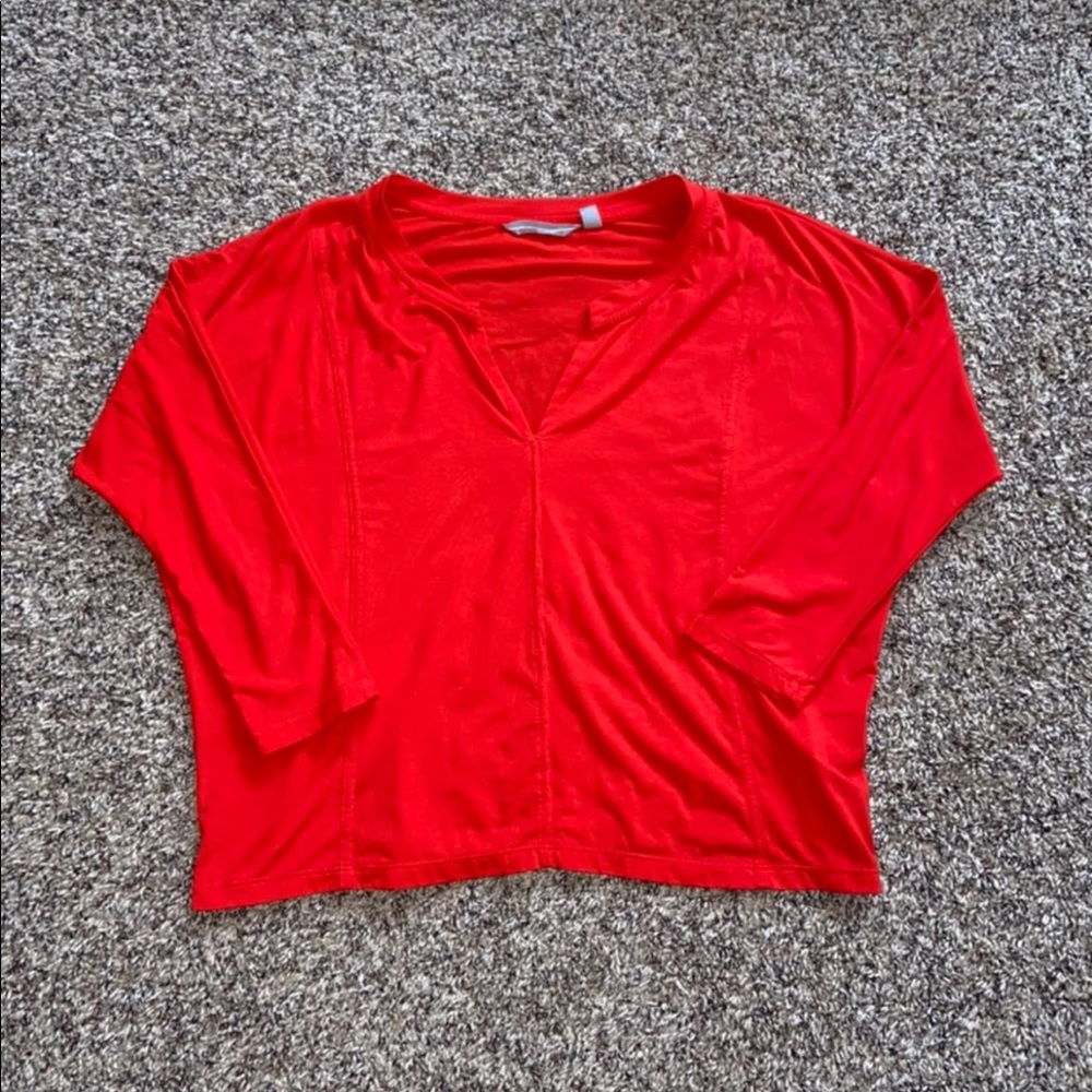 NWOT - Athleta Red Crop Top
